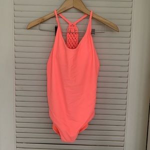 Aerie Coral One Piece NWT